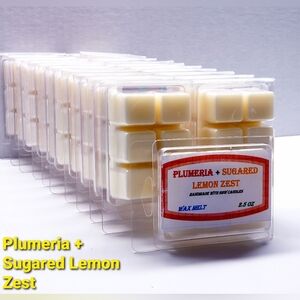PLUMERIA + SUGARED LEMON ZEST -Bath & Body Works Candle Wax Melts- $8 per pack